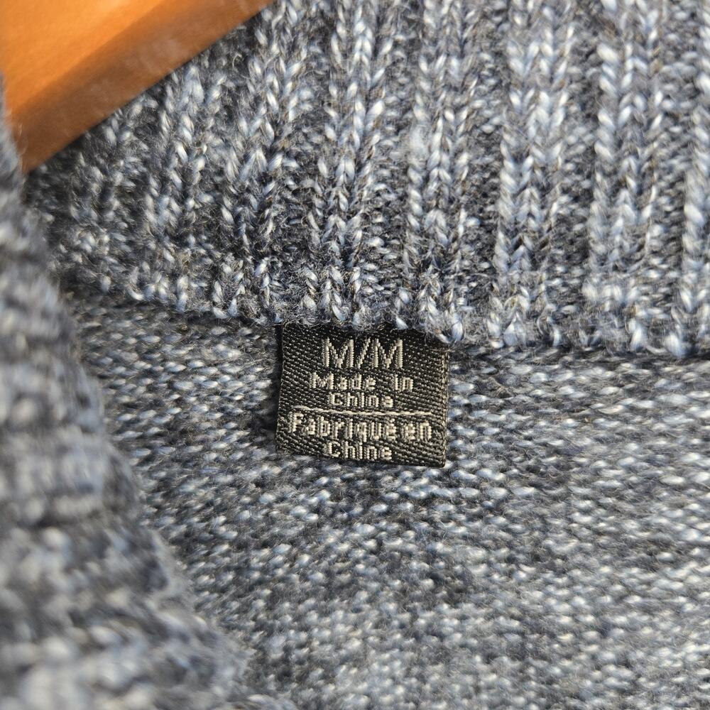 NWT Buffalo David Bitton Watcher Sweater Blue Cabincore Gorpcore Mens Size M - Picture 10 of 14
